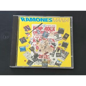 Ramones Mania - Audio CD By RAMONES - Classic Rock Album 1988 Sire Records
